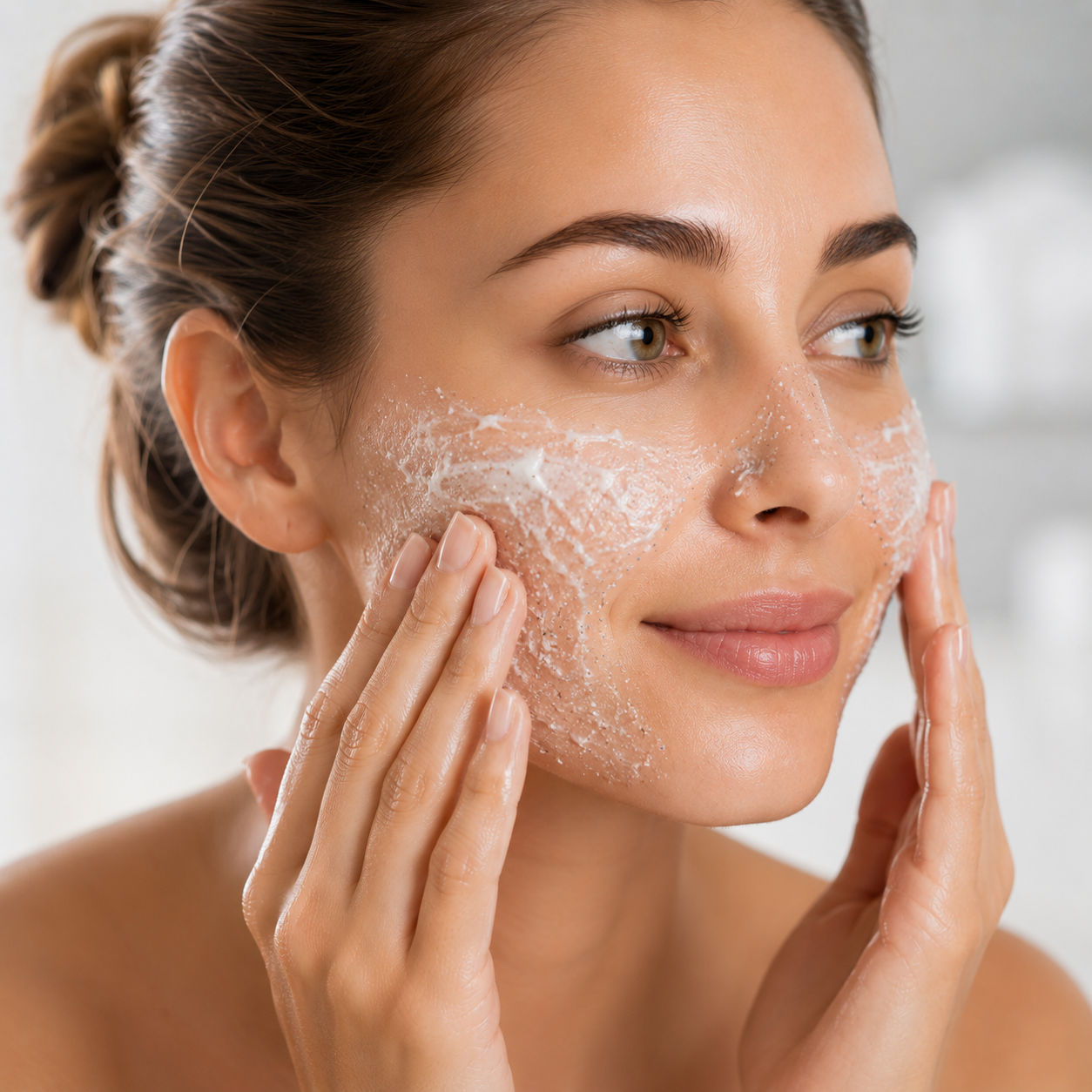 QUARTZ D-TOX Exfoliating Cream – Gentle Detoxifying Scrub
