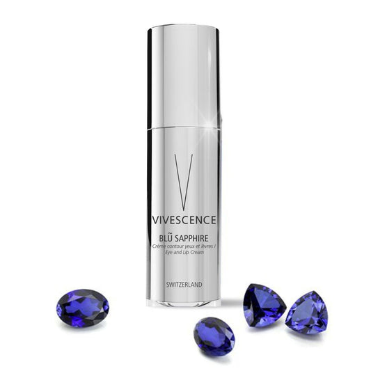 BLU SAPPHIRE Crème Contour Yeux & Lèvres – Soin Jeunesse Précieux