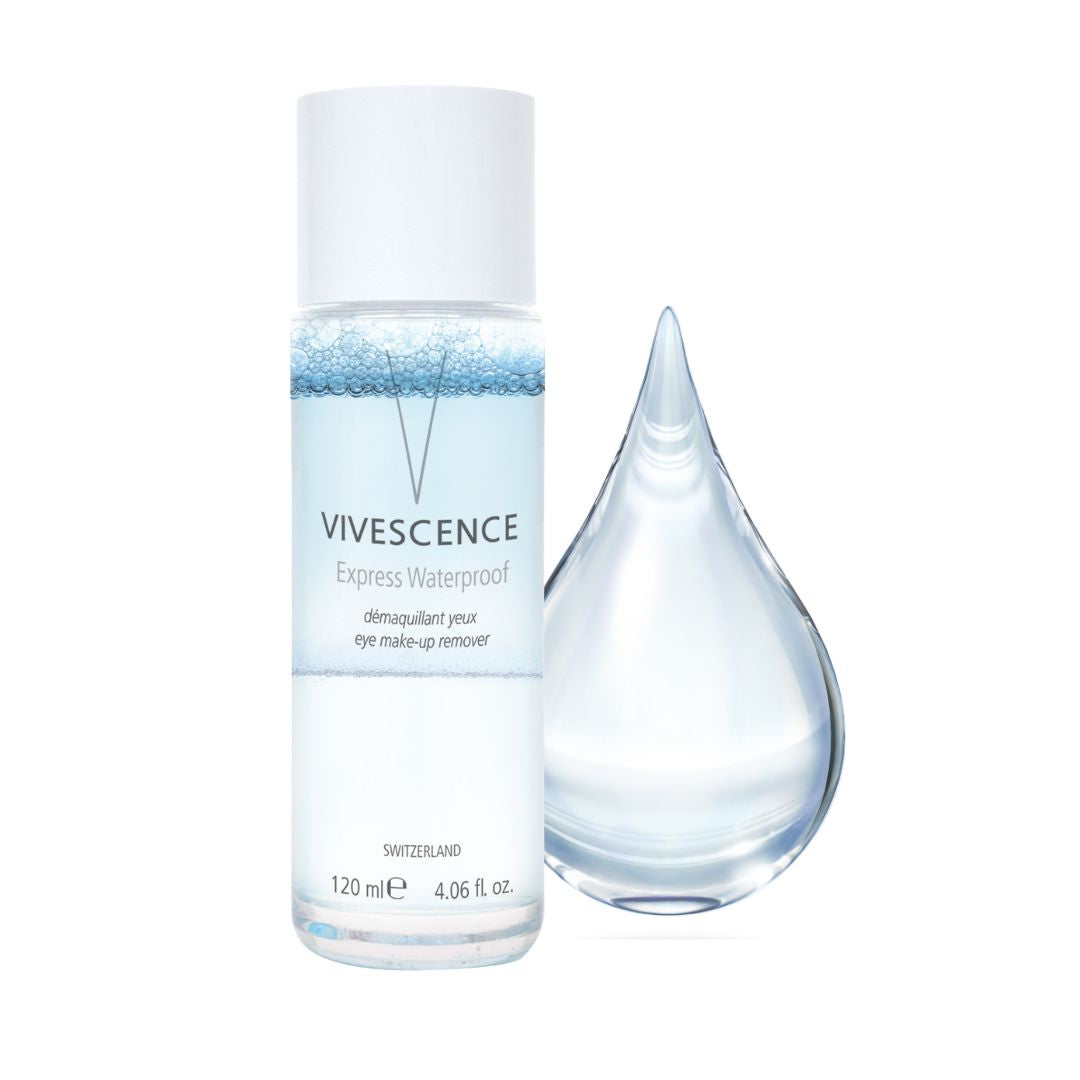 DÉMAQUILLANT EXPRESS Waterproof Vivescence – Démaquillant Doux Yeux Sensibles