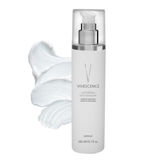 LAIT FRAÎCHEUR Vivescence – Lait Nettoyant & Démaquillant Hydratant