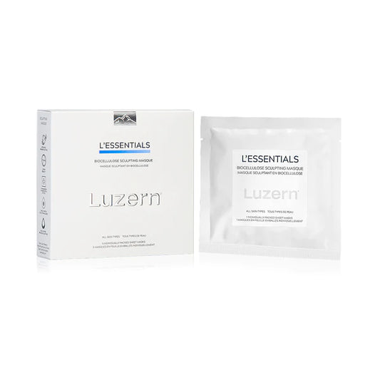 Luzern L'Essentials – Masque Feuille Biocellulose Hydratant & Anti-Âge | 5 masques
