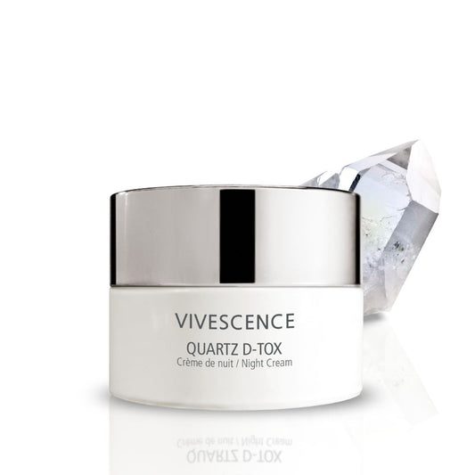 QUARTX D-TOX Crème de Nuit – Soin Détox Ressourçant